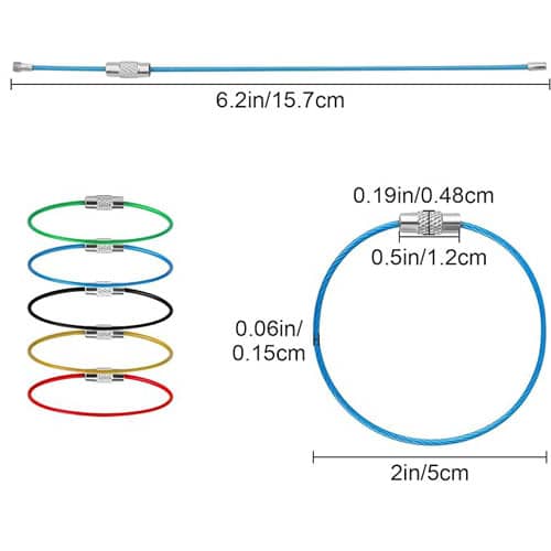 Keychain specs | ROUNDABOUT RINGS